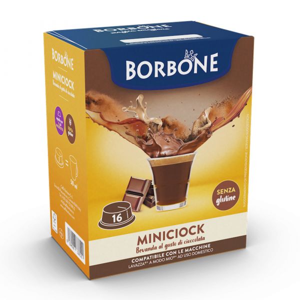 caffe-borbone-capsule-compatibili-a-modo-mio-mini-ciock-conf-16-pz